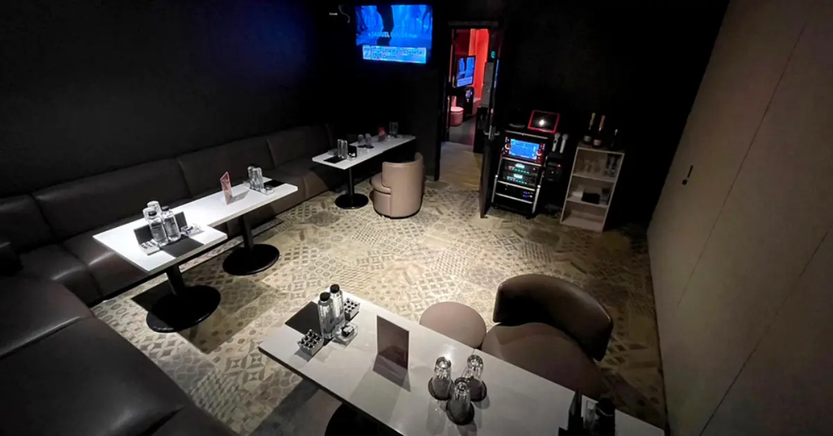 千葉富士見町ロジャー(NEW CLUB ROGER)の個室VIPルームをソファ側から撮影した店内内装