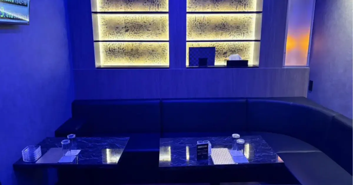 千葉富士見町セレーネ（Club Selene）の個室VIPルームを撮影した店内内装