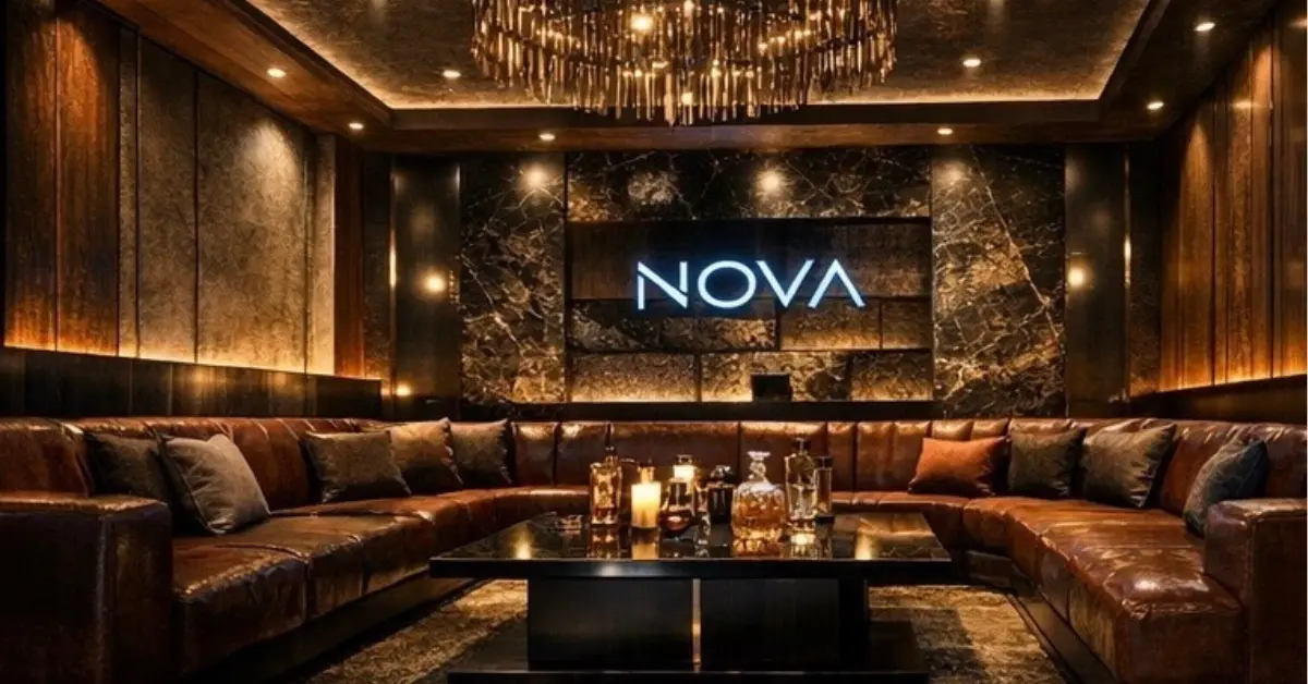 六本木ノヴァ(NOVA)のVVIPルームを撮影した店内内装