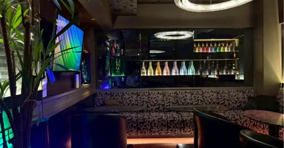 銀座バッドガールズ(BADD GIRLS)のVIPルームを撮影した店内内装