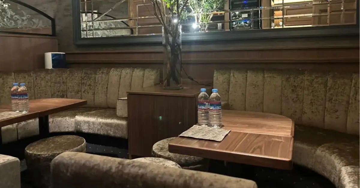 銀座ヴィダ(Vida)のメインフロアを撮影した店内内装