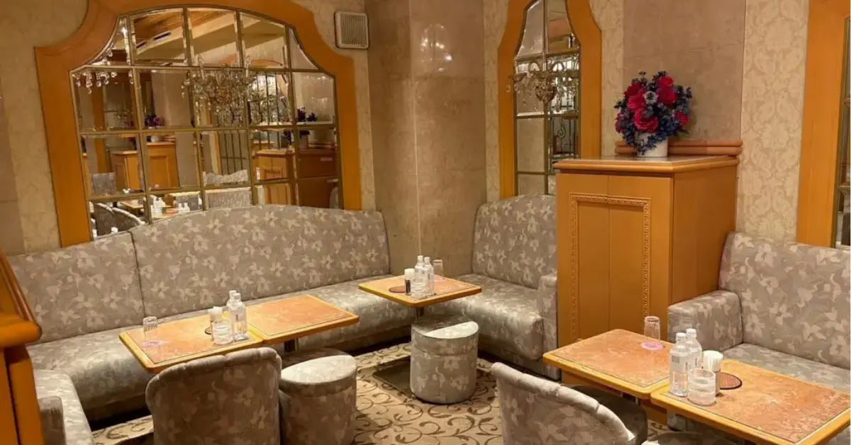 銀座エレガンス&プリティ(Elegance&Pretty)のメインフロアを撮影した店内内装