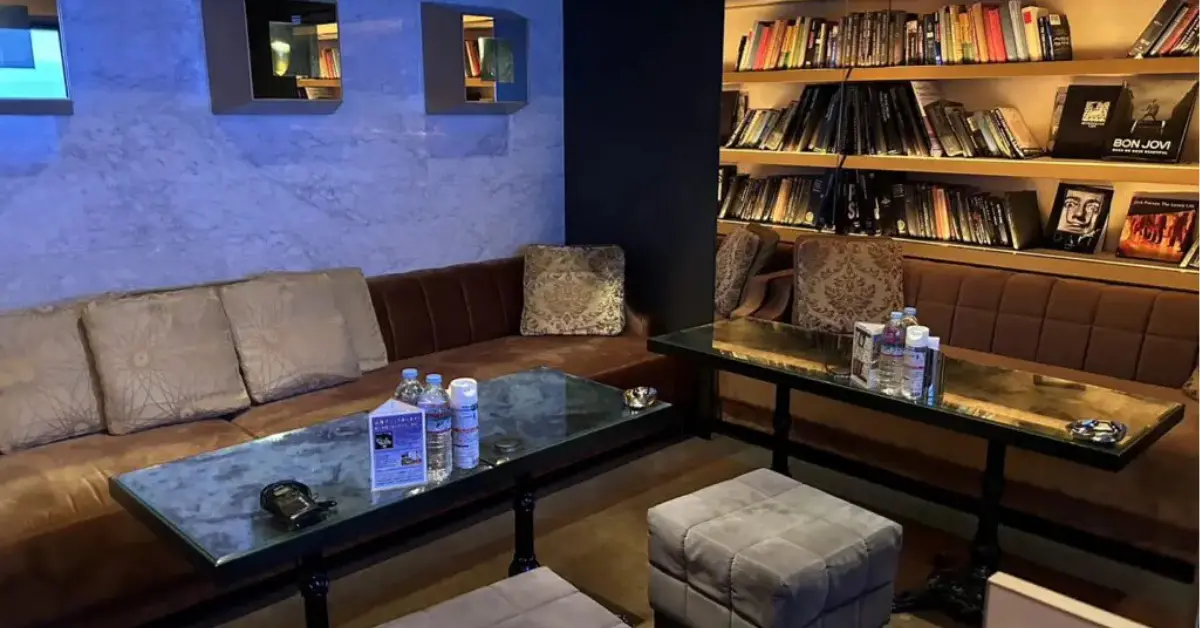 銀座ミラノクラブ(MILANO CLUB)のVIPルーム2を撮影した店内内装
