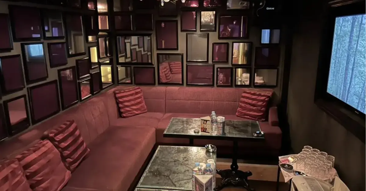 銀座ミラノクラブ(MILANO CLUB)のVIPルーム3を撮影した店内内装